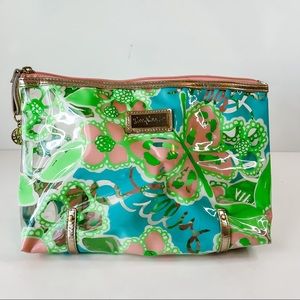 Lilly Pulitzer Travel Cosmetic Hygiene Zipper Pouch Bag